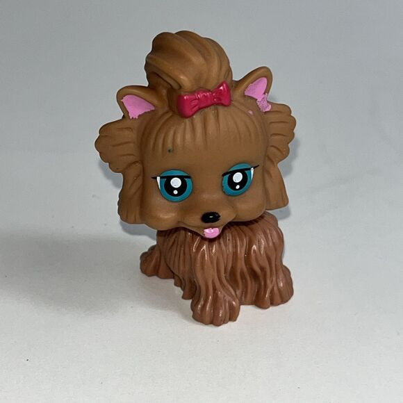 Littlest Pet Shop Brown Dog Figure Non Bobble Head - Picture 1 of 5